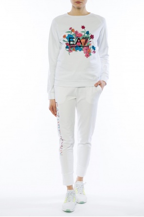 Bluza z nadrukiem i logo, zdjęcie 2 Bluza z nadrukiem i logo od EA7 Emporio Armani